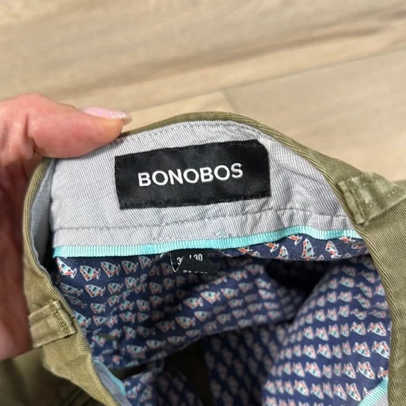 Bonobos Men's Olive Green Original Chinos- Athletic Fit - Picture 5 of 15